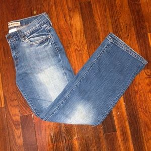GAP low rise boot cut jeans